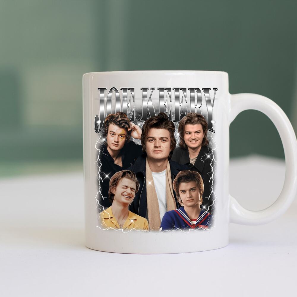 Joe Keery DJO Steve Harington Actor 15 Oz Coffee Mug Stranger Things Joe 1